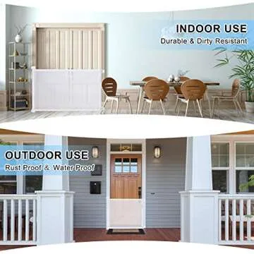 PRObebi Retractable Baby Gate for Kids and Pets