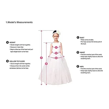 Abaowedding Kids Lace Embroidery Long Sleeve Gown