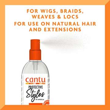 Cantu Hair Freshener with Deodorizers for Braids
