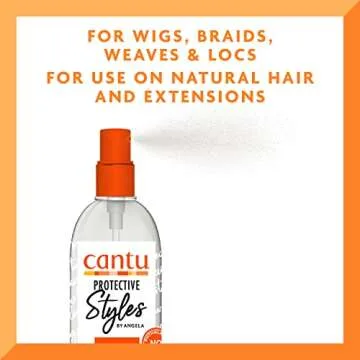 Cantu Hair Freshener with Deodorizers for Braids