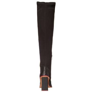 Vince Camuto Women's Footwear Women's DREVEN Over The Knee Boot, Black, 7.5