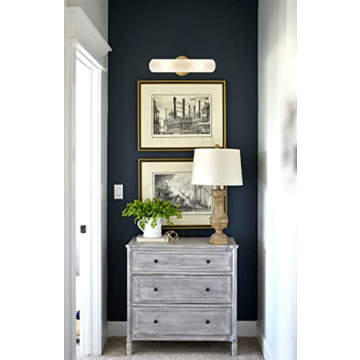 DAYCENT Gold Cylinder Wall Sconces - Set of Two