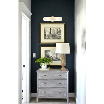 DAYCENT Gold Cylinder Wall Sconces - Set of Two