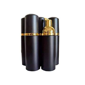 10 Pcs Black Foaming Soap Dispenser Mini Empty Foaming Liquid Soap Pump Bottles 60ml
