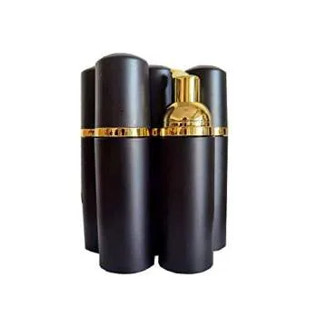 10 Pcs Black Foaming Soap Dispenser Mini Empty Foaming Liquid Soap Pump Bottles 60ml