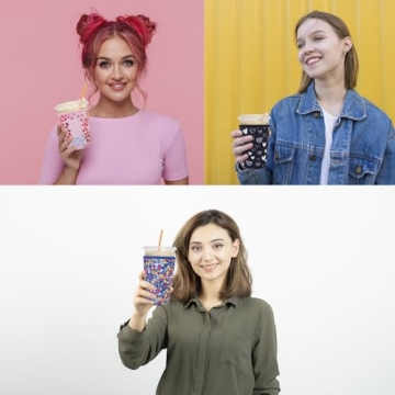 Xumbtvs Iced Coffee Sleeves 3 Pack - Neoprene Insulators