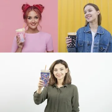 Xumbtvs Iced Coffee Sleeves 3 Pack - Neoprene Insulators