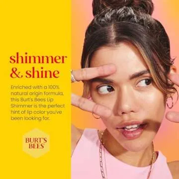 Burt's Bees Shimmer Lip Tint Moisturizing Lip Care Gift Set