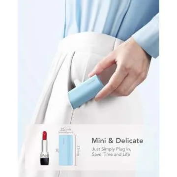 Compact 20W PD Fast Charging Power Bank for iPhone 14/13/12