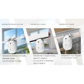 Smart Automatic Curtain Opener - Remote & App Control