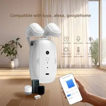 Smart Automatic Curtain Opener - Remote & App Control
