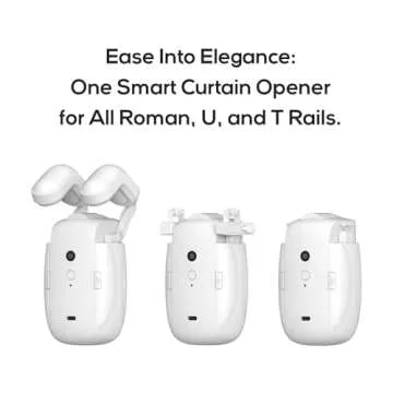 Smart Automatic Curtain Opener - Remote & App Control