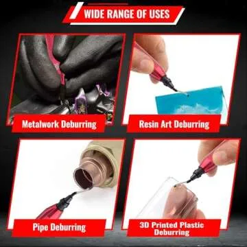 AFA Tooling Deburring Tool with Extra Blades for Precision