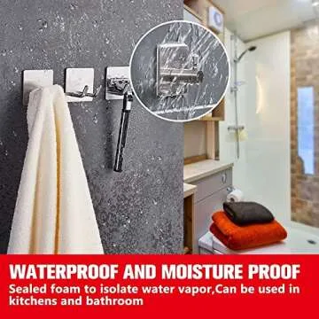 Double Sided Tape Heavy Duty, Small Waterproof Strong Mounting Adhesive Foam Tape, 10ft Length, 0.39in Width for LED Strip Lights, Home Decor, Car, Glass, Sign, Made of 3M VHB Tape,Red