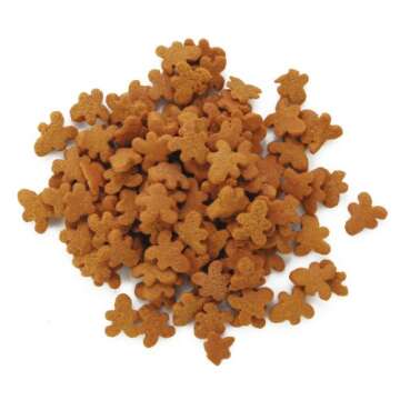 Dress My Cupcake DMC27283 Decorating Edible Cake and Cookie Confetti Sprinkles, Christmas Gingerbread Men, 2.4-Ounce