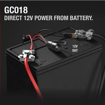 NOCO GC018 15A 12V Adapter with Heavy-Duty Plug and Socket