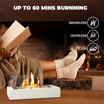 Charming Tabletop Fire Pit for Home & Outdoor Use