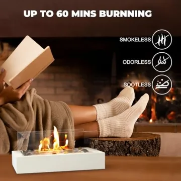 Charming Tabletop Fire Pit for Home & Outdoor Use