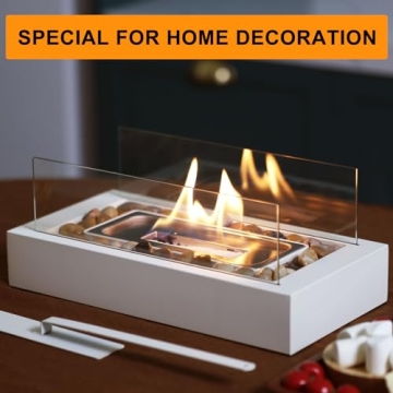 Charming Tabletop Fire Pit for Home & Outdoor Use