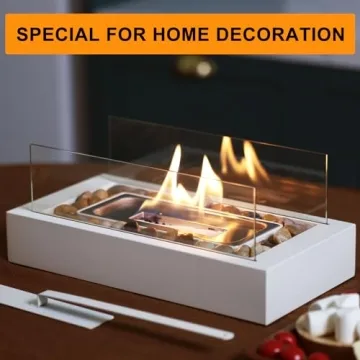 Charming Tabletop Fire Pit for Home & Outdoor Use
