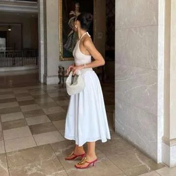 Stylish AMINUGAL Heeled Sandals for Women - Summer Comfort