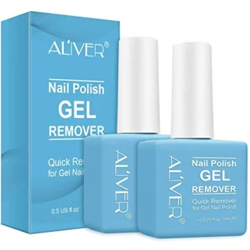 Gel Nail Polish Remover 2 Pack for Quick & Easy Nail Care