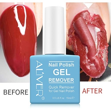Gel Nail Polish Remover 2 Pack for Quick Nail Care