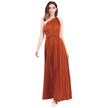 Women's Multi Way Wrap Maxi Dress for All Occasions