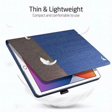 ESR Folio Case for iPad 8th Gen (2020)/7th Gen (2019) [Book Cover Design] [Multi-Angle Stand] Urban Premium Series - Knight
