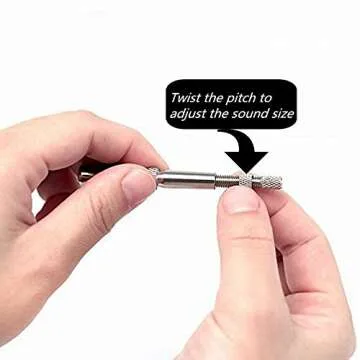 Pazacon Dog Whistle, Professional Ultrasonic Dog Training Whistle to Stop Barking,Adjustable Pitch Ultrasonic Recall Training Tool Dog Bark Control Whistle with Free Premium Quality Lanyard(2 Pack)