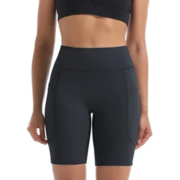 NELEUS Women's High Waist Tummy Control Biker Shorts