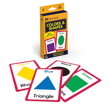 Engaging Carson Dellosa Colors & Shapes Flash Cards for Your Toddler Learning Fun