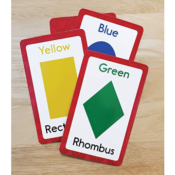 Carson Dellosa Colors & Shapes Flash Cards for Toddlers