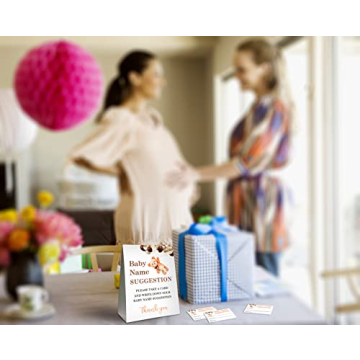 Baby Name Suggestion Game with Cute Bear Theme Cards