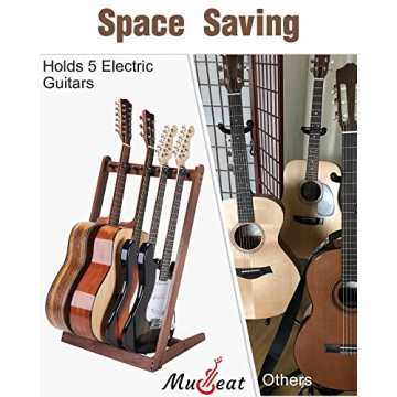 Elegant Multi Guitar Stand for Home and Studio Use