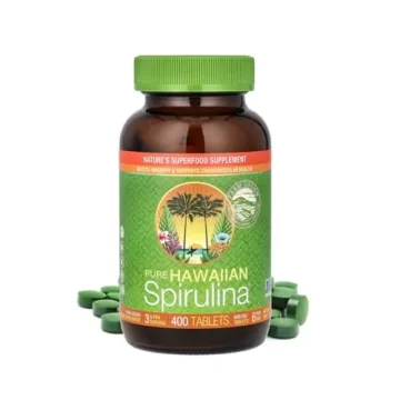 Nutrex Hawaii, Pure Hawaiian Spirulina 500 mg, Vegan, Supports Immune System, Heart, Cells and Energ...