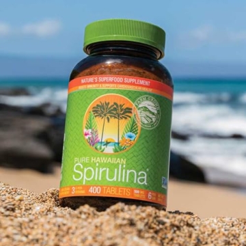 Nutrex Hawaii Spirulina 500 mg Vegan Superfood For Energy