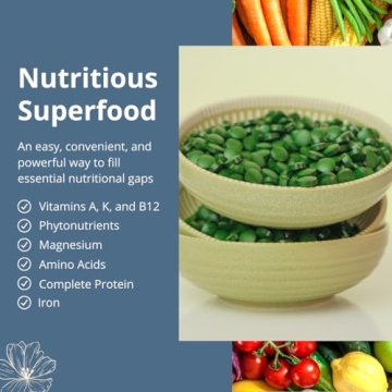 Nutrex Hawaii Spirulina 500 mg Vegan Superfood For Energy