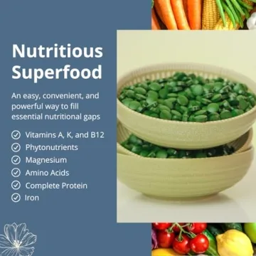 Nutrex Hawaii Spirulina 500 mg Vegan Superfood For Energy