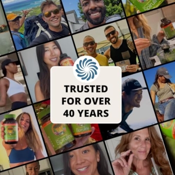 Nutrex Hawaii Spirulina 500 mg Vegan Superfood For Energy