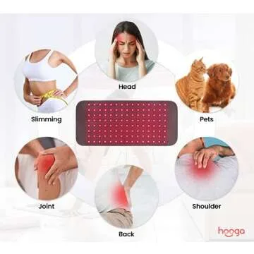 Hooga Red Light Therapy Wrap - 120 LEDs for All Ages