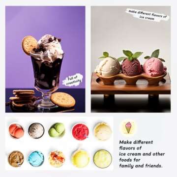 Fwioaor 24 oz. Pint Containers for Ninja Creami - 4 Pack