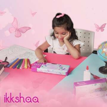 ikkshaa Butterfly Pencil Case - Magical School Supplies