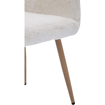 Stylish SSLine Faux Fur Vanity Chair for Girls Women