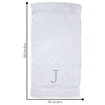 Luxury Decorvo Monogrammed Hand Towels for Spa