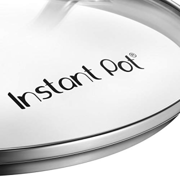 Instant Pot Tempered Glass Lid - Clear 10 in. (Renewed)