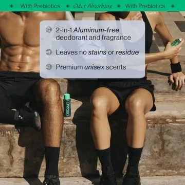 OffCourt Natural Deodorant Body Spray for Men and Women