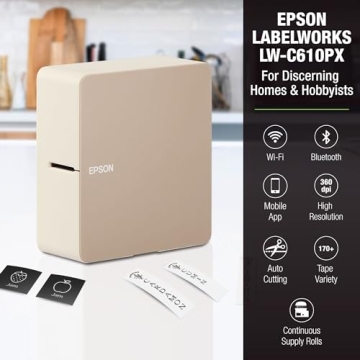 Epson LW-C610PX Label Maker - Portable & High-Quality Printing