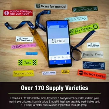 Epson LW-C610PX Label Maker - Portable & High-Quality Printing