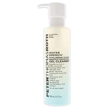 Peter Thomas Roth | Water Drench Hyaluronic Cloud Makeup Removing Gel Cleanser | Hydrating Facial Cleanser with Hyaluronic Acid Removes Makeup